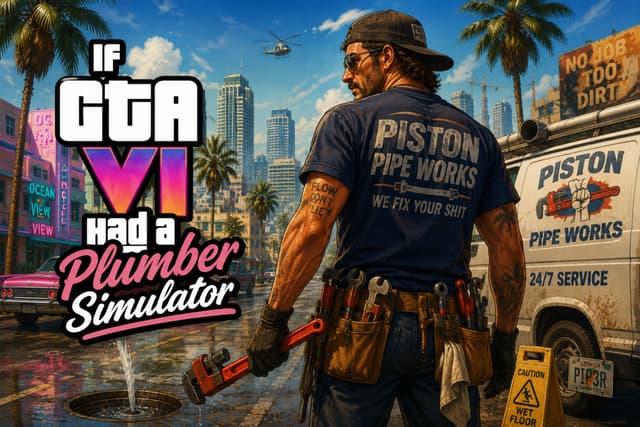 If GTA VI Had a Plumber Simulator: 10 Things That Would Actually Happen